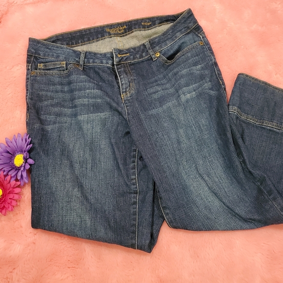 Vera Wang Denim - Vera Wang cuffed capris